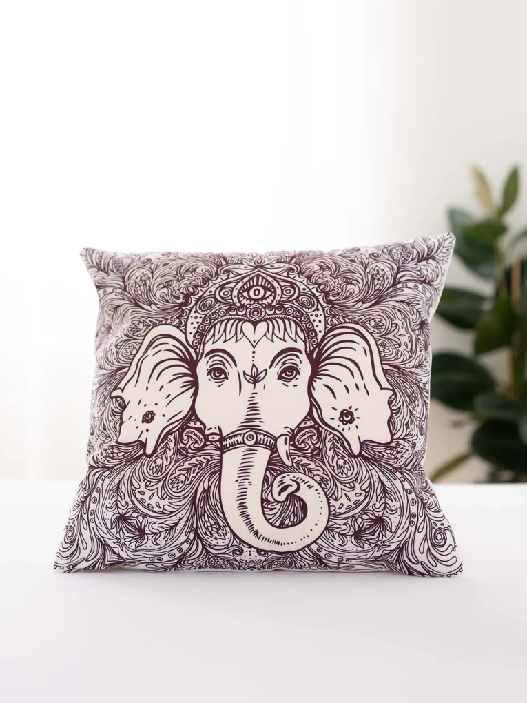 Obliečka na vankúšik mikroplyš 45 × 45 cm - Buddha 4 L02