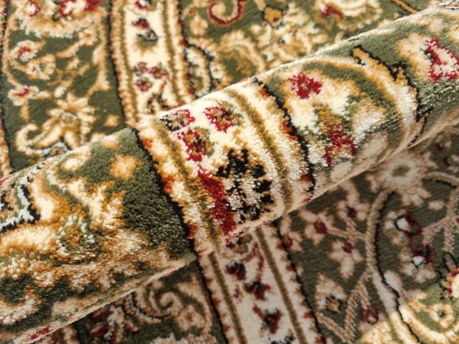 DC Koberec Orient ovál 007 zelená Rozmer: 60×100 cm