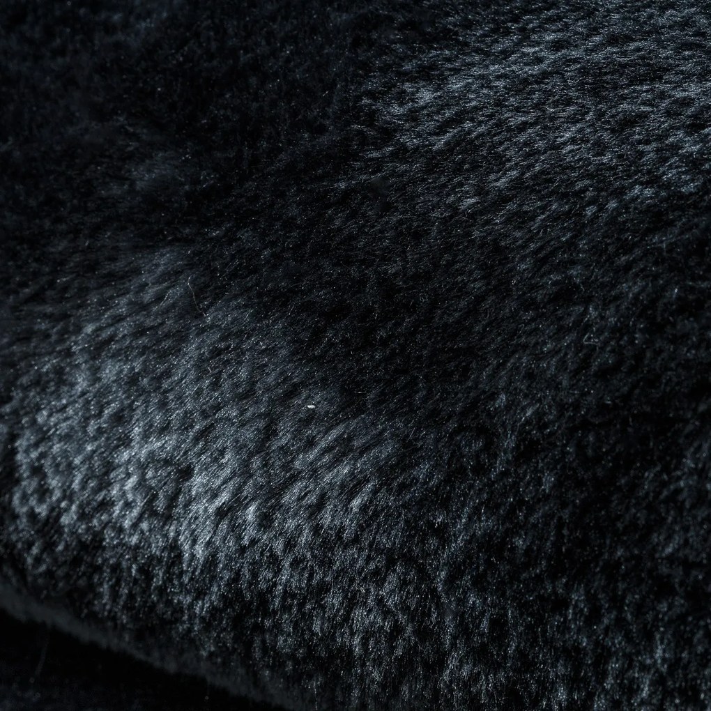 Kusový koberec Visco Rabbit Dark grey 5 kruh, 160x160 (priemer) kruh, šedá, detská izba, Dywany Łuszczów