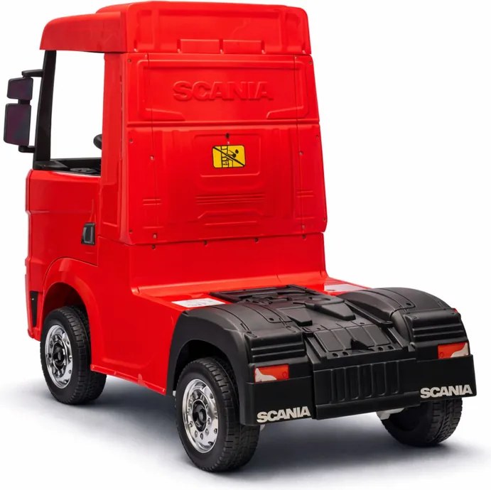 LEAN CARS Elektrické auto na batérie Scania 500R HL698 červené 4x4
