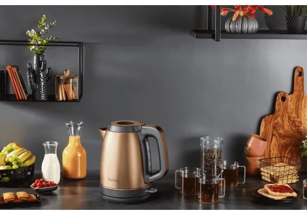 Tefal - Rýchlovarná kanvica COPPERTINTO 1,7 l 2400W/230V