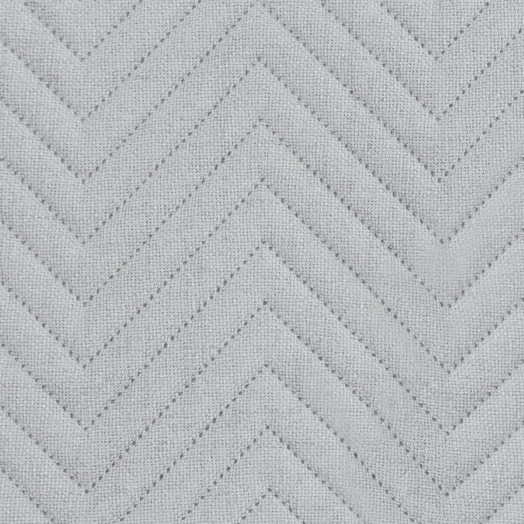 PREHOZ NA POSTEĽ LEN3 200X220 CM STRIEBORNÝ