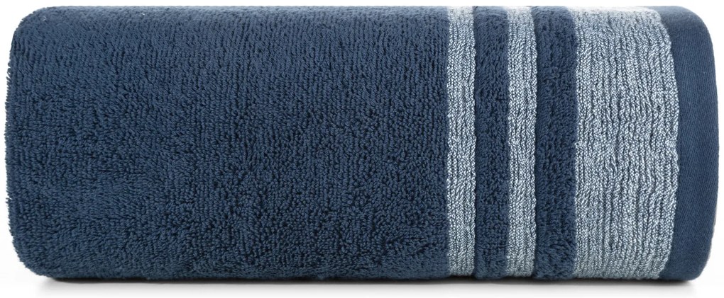 BAVLNENÝ UTERÁK MERY 50X90 CM TMAVOMODRÁ