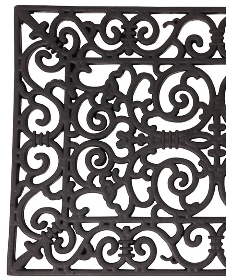 Esschert Design Vonkajšia rohožka Gemma, 60x40 cm