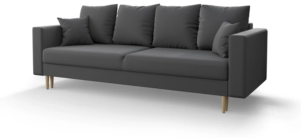Pohovka trojsedačka Kinetic (sivá). Akcia -20%. Vlastná spoľahlivá doprava až k Vám domov. 1056675