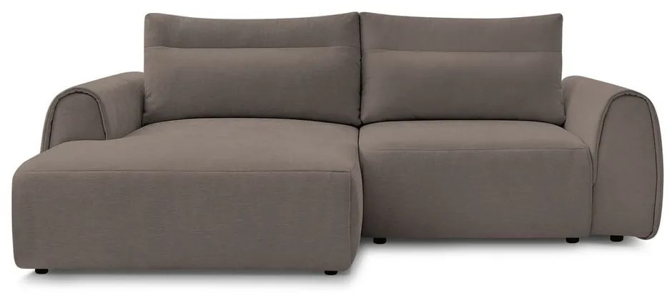 Hnedá rohová pohovka Aden – Bobochic Paris