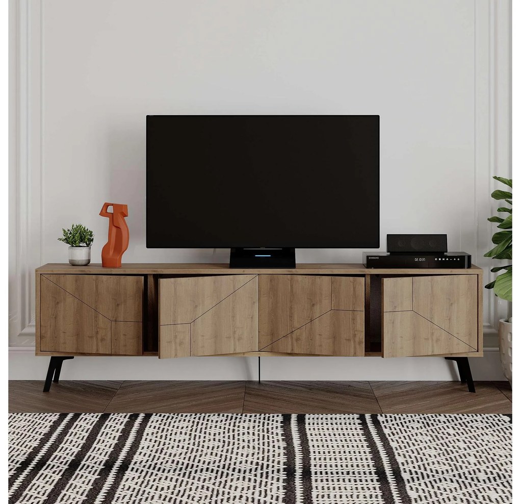 TV stolík/skrinka Duben (hitit). Akcia -18%. Vlastná spoľahlivá doprava až k Vám domov. 1102082
