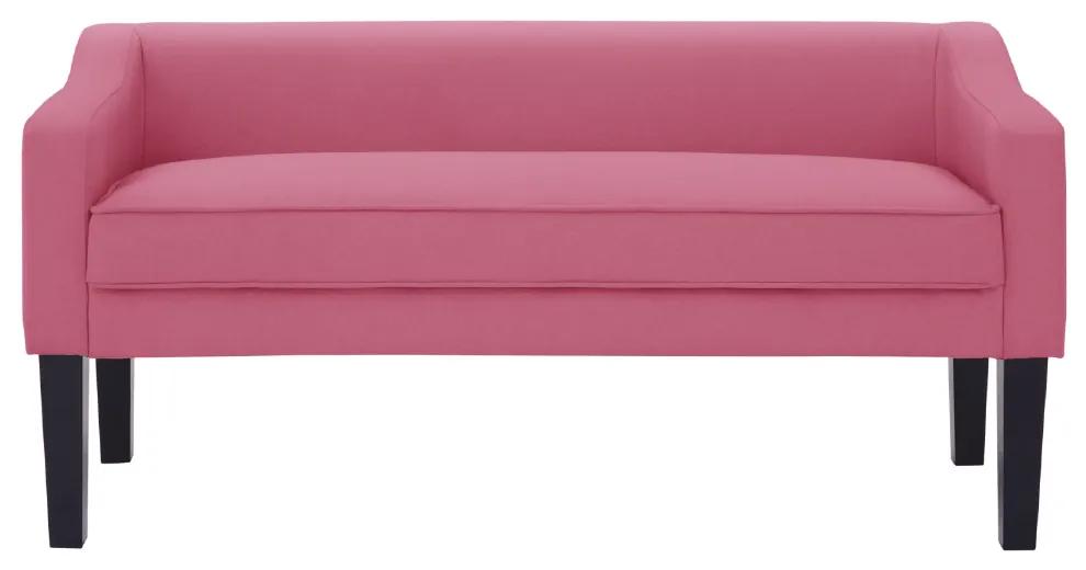 Dizajnová lavica FIRONA Farba: Ružová