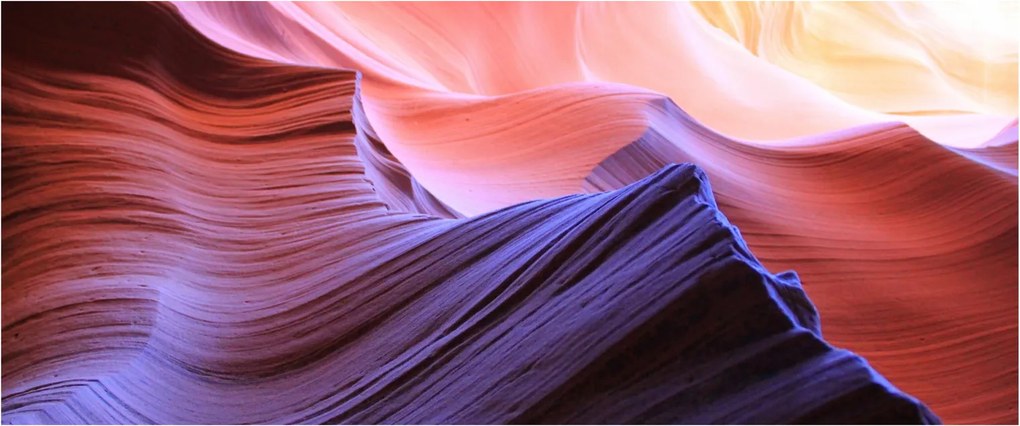 Obraz - farebný piesok (120x50 cm)