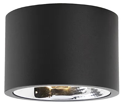 Moderné stropné bodové svetlo čierne AR111 vrátane LED - Expert