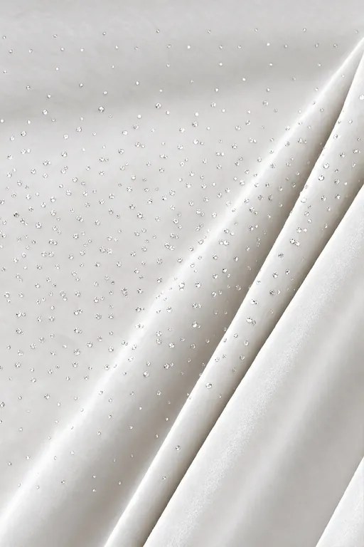 Velúrový záves SHINY biely 140x270 cm