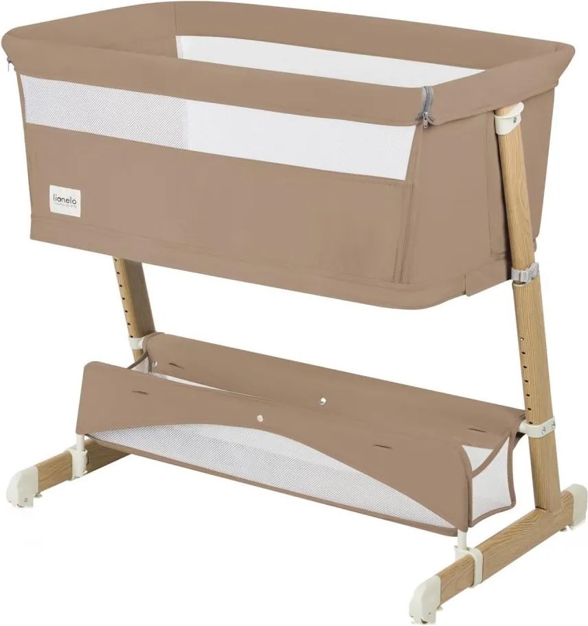 Lionelo - Detská postieľka 5v1 THOMI PLUS Béžová Carmel