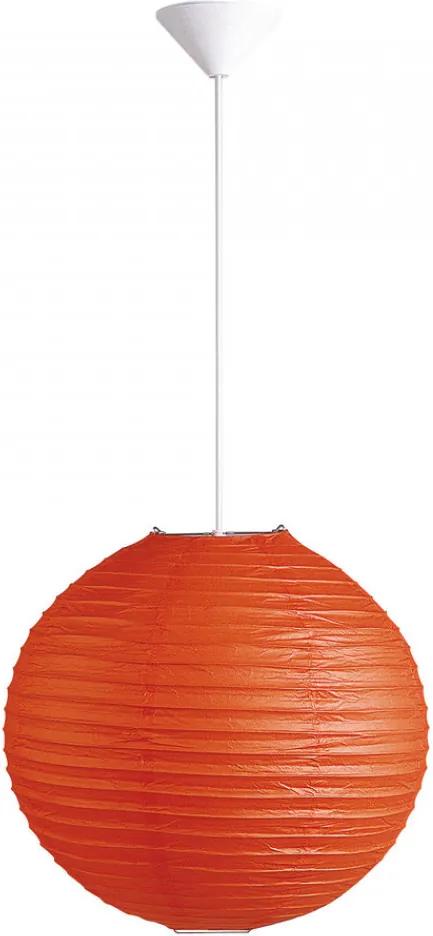 Rábalux Rice 4892 závesné lampiónové lampy  oranžová   kov