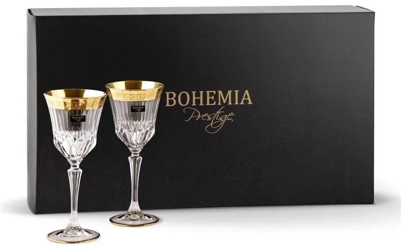 BOHEMIA PRESTIGE MIRADOR POHÁR NA VÍNO 280ML SADA 6 KS