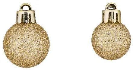 Livarno home Zasnežený umelý vianočný stromček, 150 cm + Svetelná LED reťaz, teplá biela + Ozdoby, zlaté  (800010998)