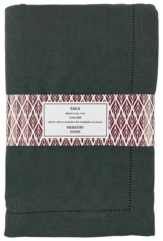 Obrus SAGA antracit 140x180 easy care