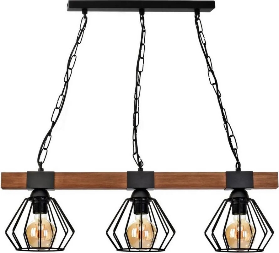 Luster na reťazi ULF 3xE27/60W/230V