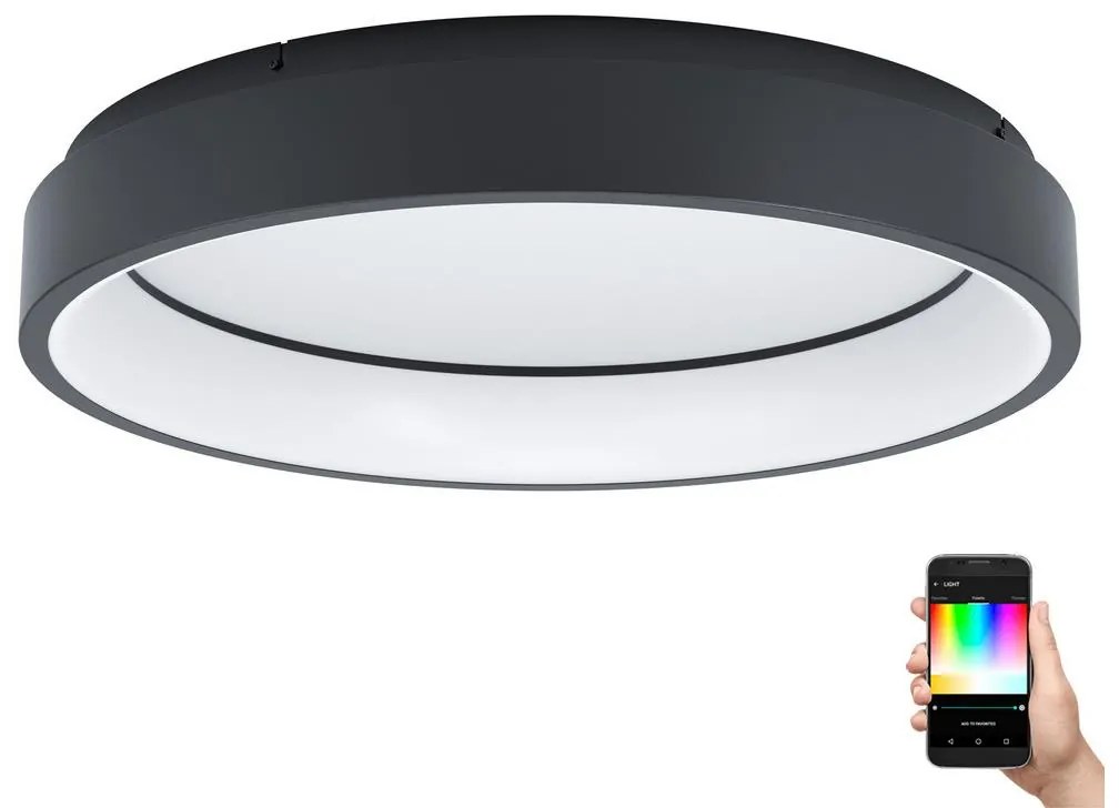 Eglo Eglo 99026 - LED RGB Stmievateľné stropné svietidlo MARGHERA-C LED/27W/230V EG99026
