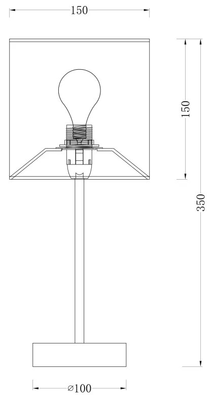 GLOBO PACO 15185T Stolová lampa