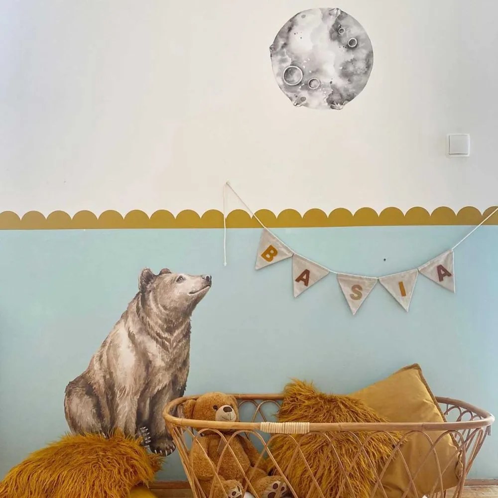 Samolepka do detskej izby pán medveď