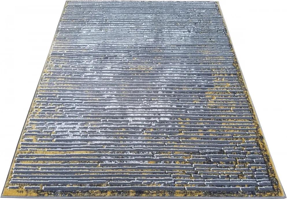 Kusový koberec Misty žltý, Velikosti 120x170cm