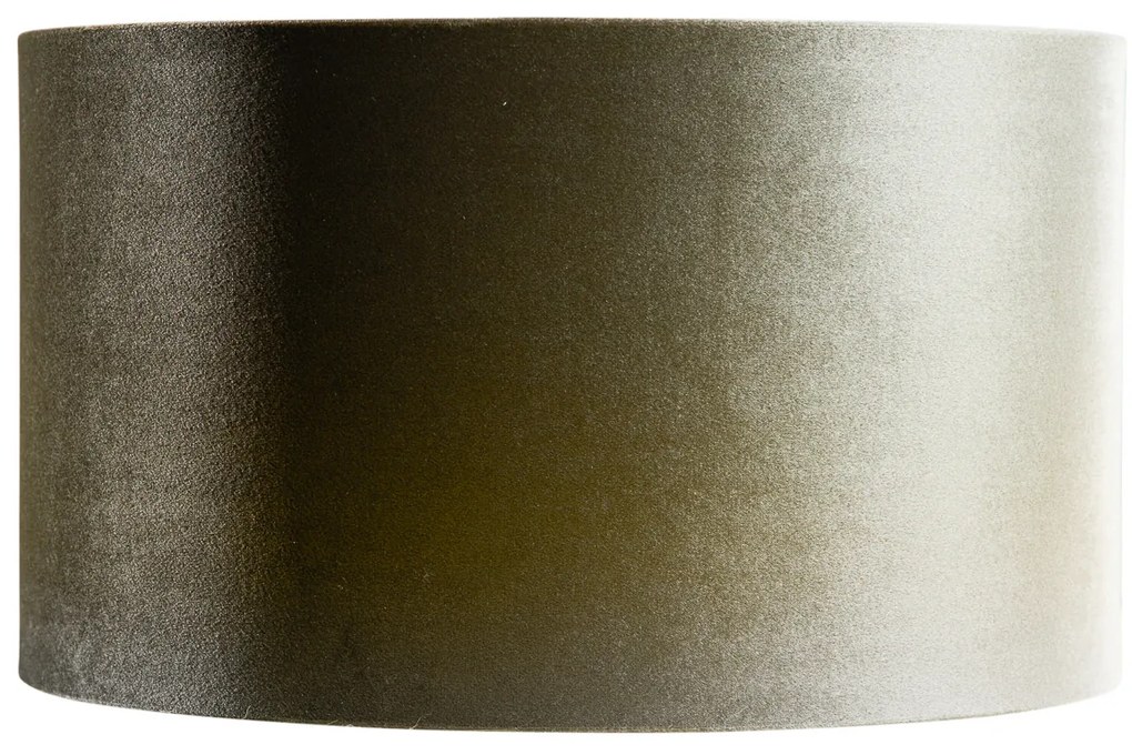 Zamatový tienidlo zelené so zlatým vnútorným 35/35/20