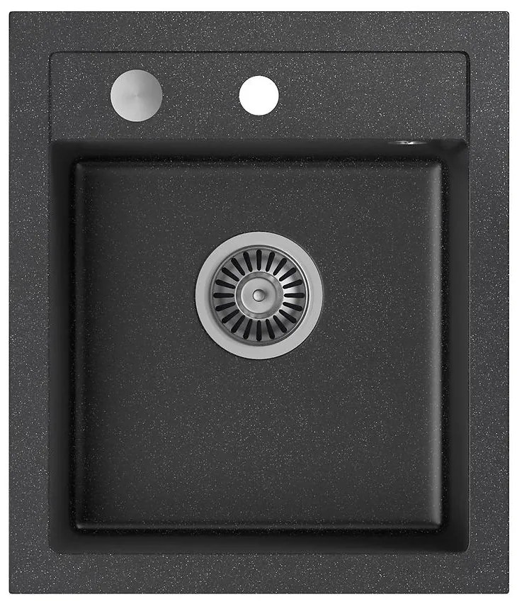 Drez Johnny 100 Steingran čierna 43x50x20 + sifón