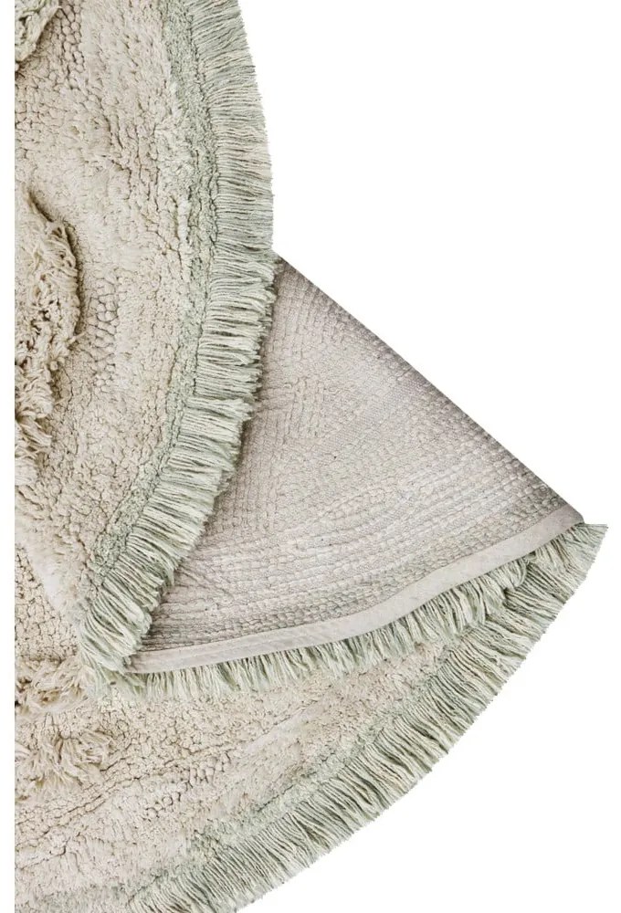 Béžový bavlnený detský hrací koberec ø120 cm Island – Lorena Canals