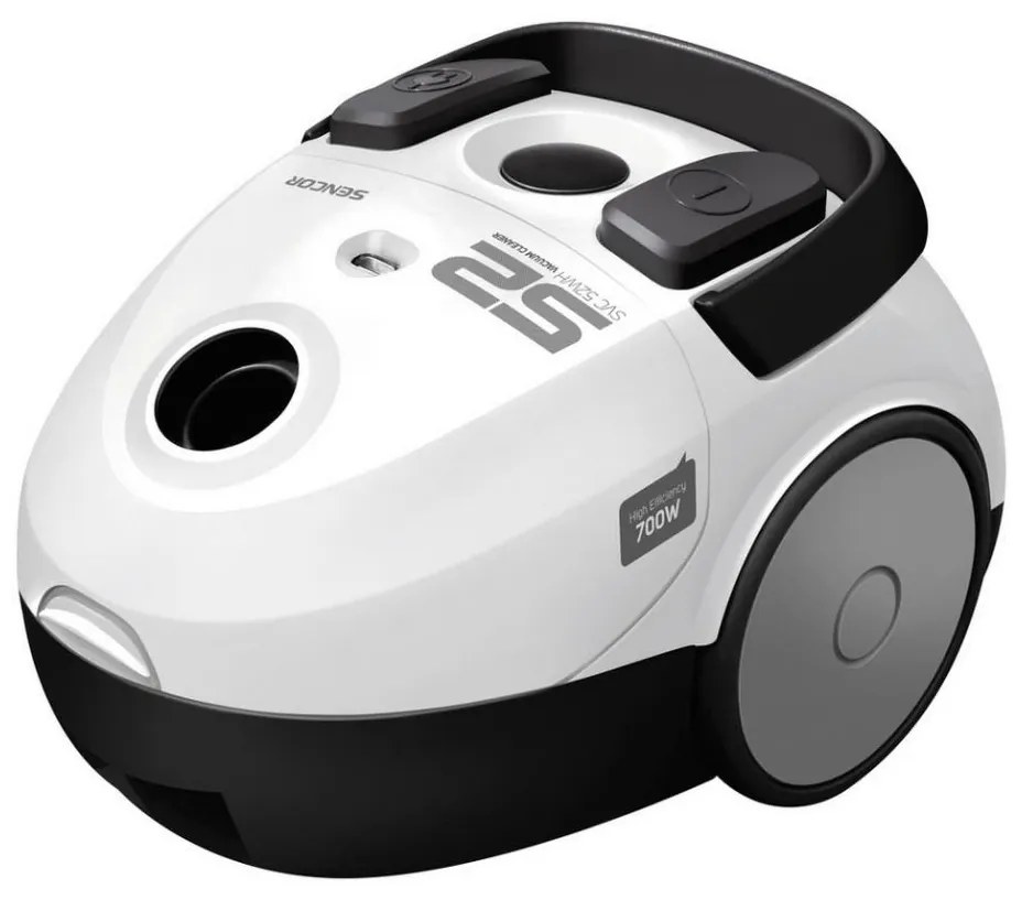 Sencor - Vreckový vysávač 1,5 l 700W/230V biela