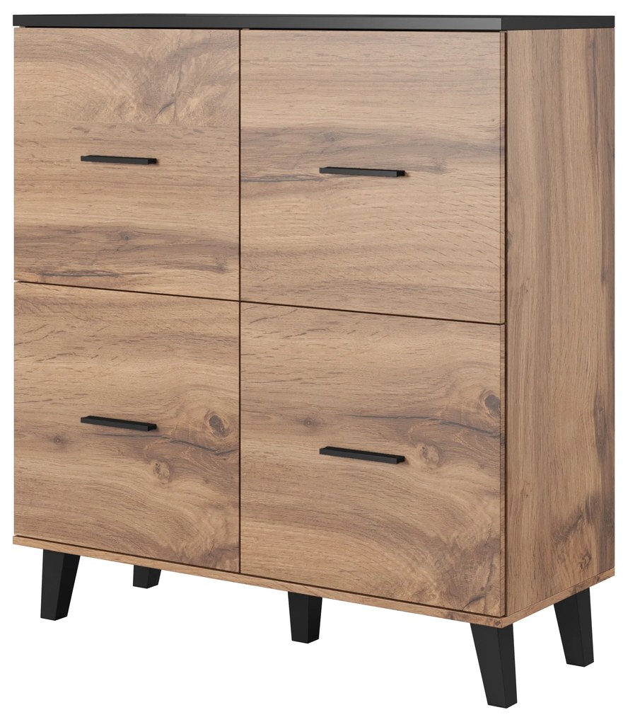 Cama Komoda Lotus 4D - dub