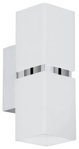 Eglo 95377 - LED Nástenné svietidlo PASSA 2xGU10-LED/4W/230V