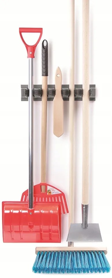 Prosperplast Držiak na náradie, organizér do dielne MULTIHOLDER 5 úchytov - 31x10x7