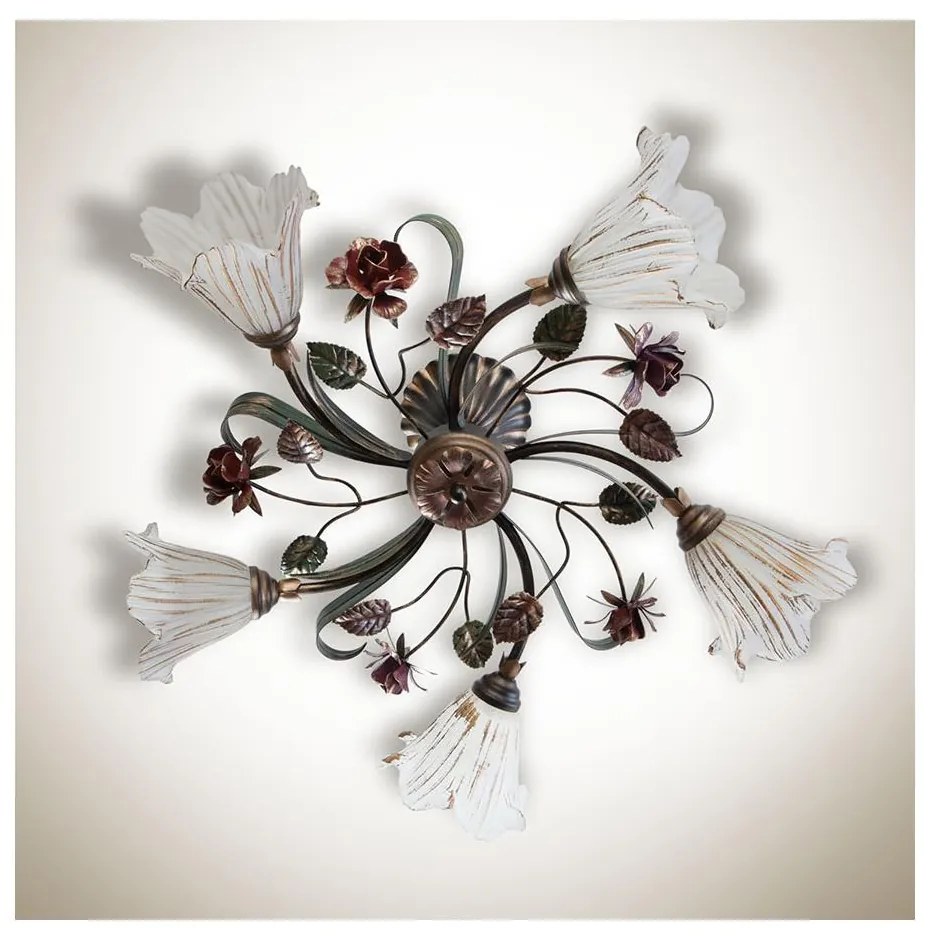 Prisadený luster ROSE FLOWER 5xE14/40W/230V