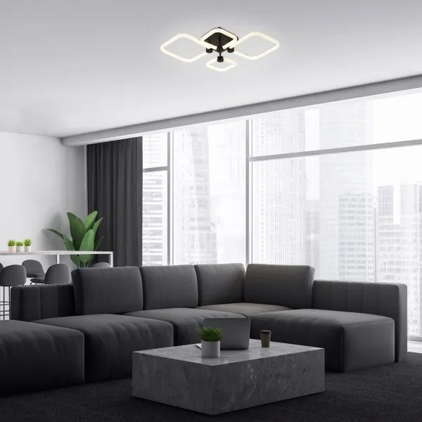 Rabalux 71006 - LED stmievateľné stropné svietidlo SOTIRIS LED/47W/230V + diaľkové ovládanie