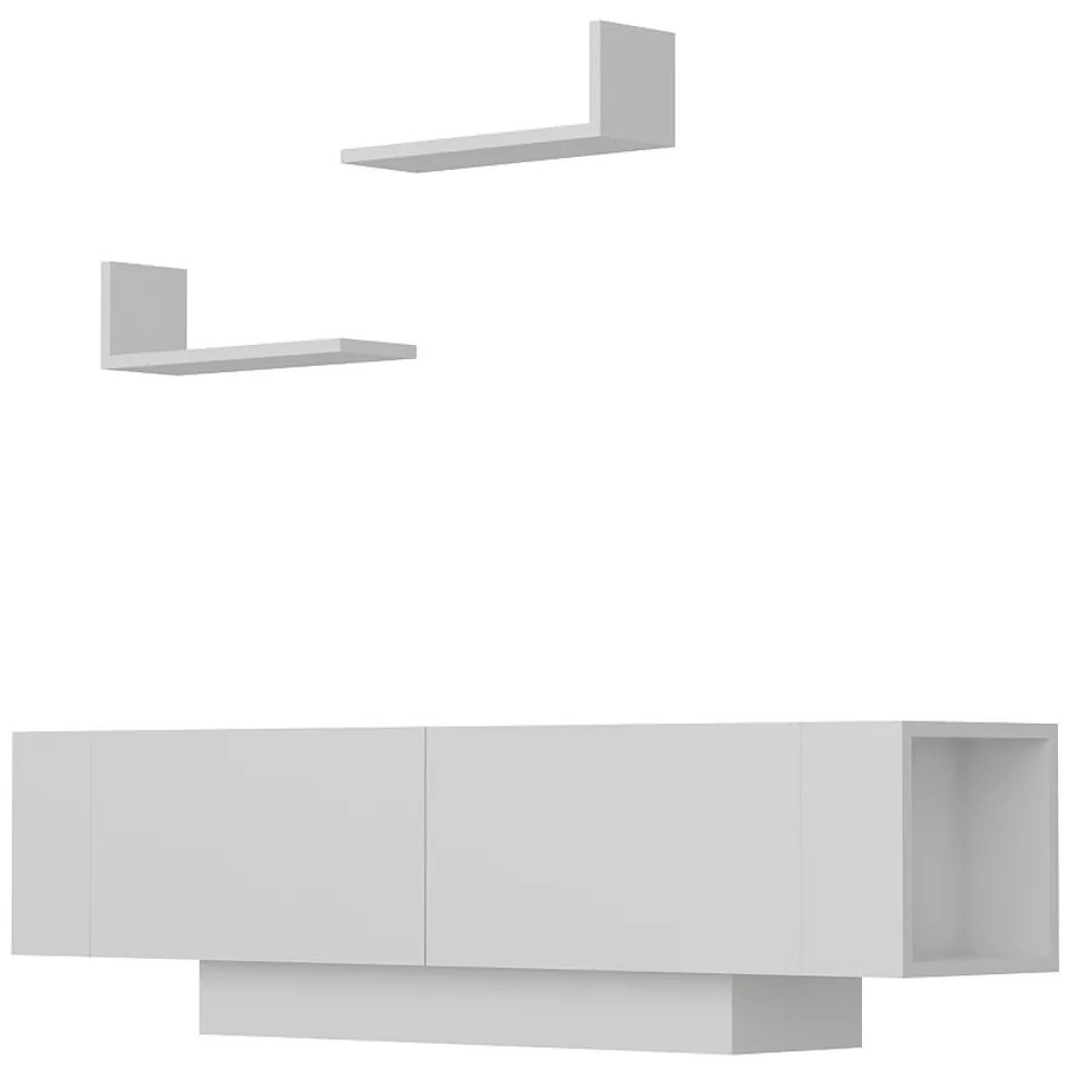 TV stolík Ekol White