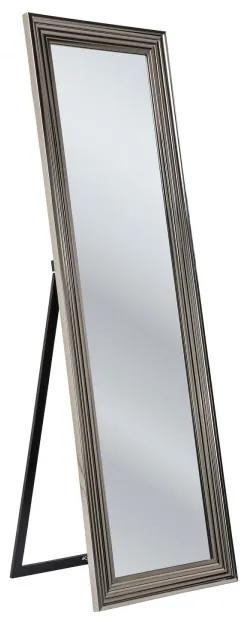 Stojací zrkadlo s rámom strieborná 180×55 cm 180 × 55 × 5,5 cm KARE DESIGN