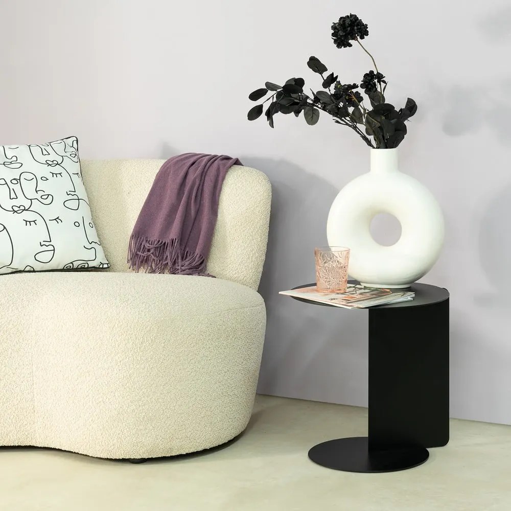 Kovový okrúhly odkladací stolík ø 40 cm Salsa – Spinder Design