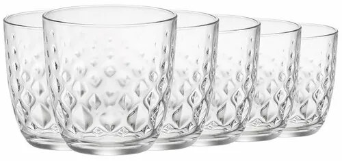 Bormioli Rocco 6-dielna sada pohárov Glit, 300 ml, 300 ml