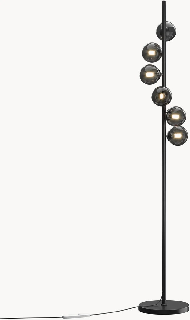 Stmievateľná stojacia lampa Dallas