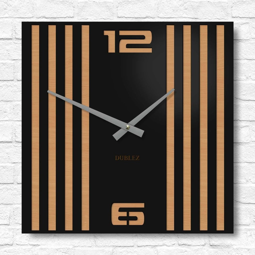 DUBLEZ | 3D hodiny na stenu - Urban Lines