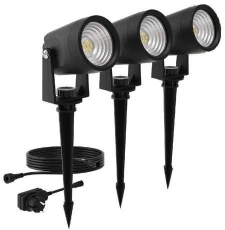 Philips Reuel GardenLink Vonkajší LED reflektor snízkym napätím, 3x1,5 W, 3x180 lm, 2700 K
