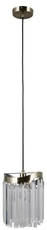 ITALUX PND-44544-1 - Luster na lanku SABRIGA 1xE14/40W/230V matný chróm