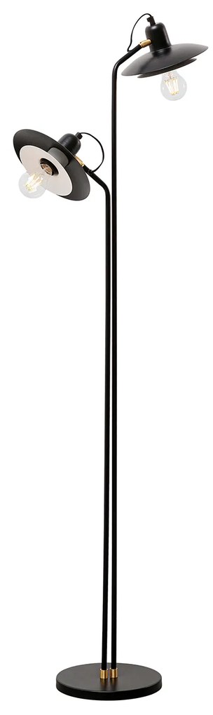 Speaker Duo stojacia lampa čierna