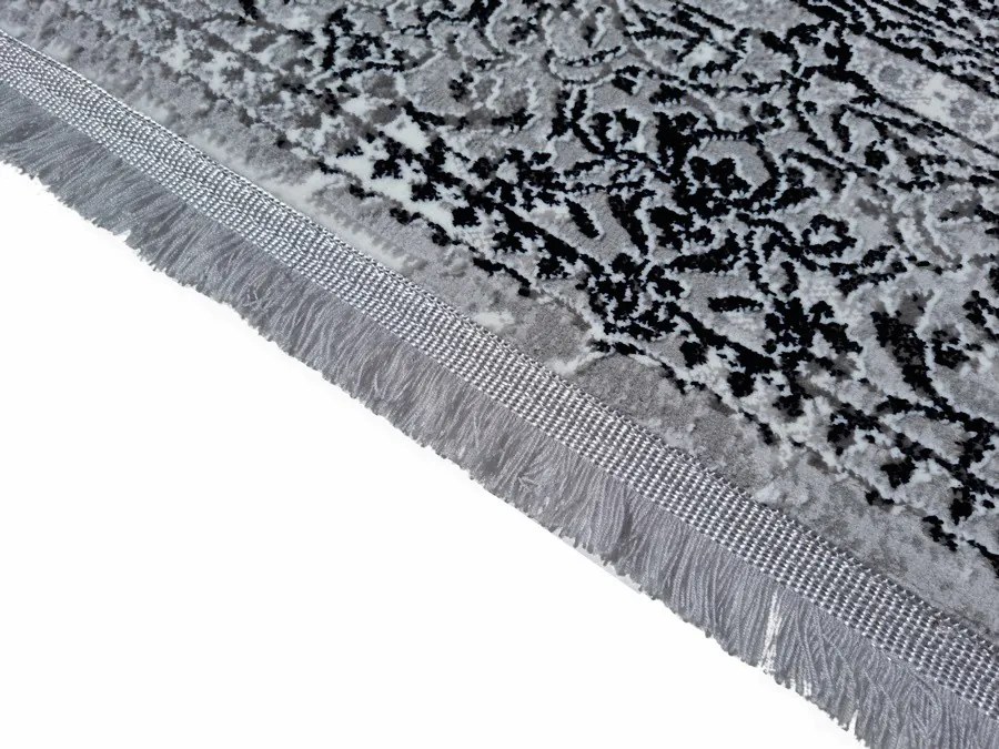 DC Koberec Exclusive 249 sivá čierna Rozmer: 200×290 cm