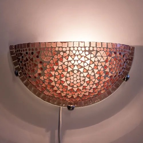 Nástenné svietidlo turkish Moon mozaika SUNDOWN 30*17