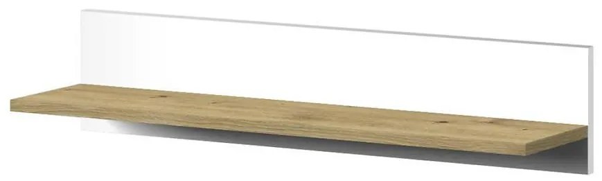 Polička  Nero 12 80 –Čierna Mat