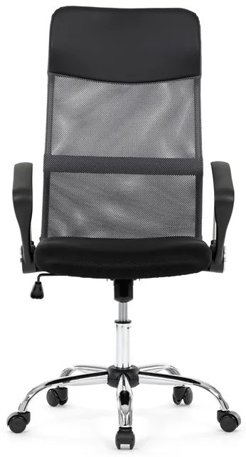 Autronic BONTEC Kancelárska stolička, hojdací mechanizmus, šedá sieťovina, KA-E305 GREY Farba: Šedá