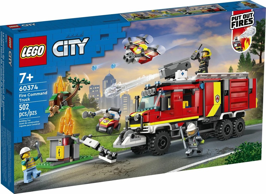 LEGO City 60374 Hasičské zásahové auto 2260374