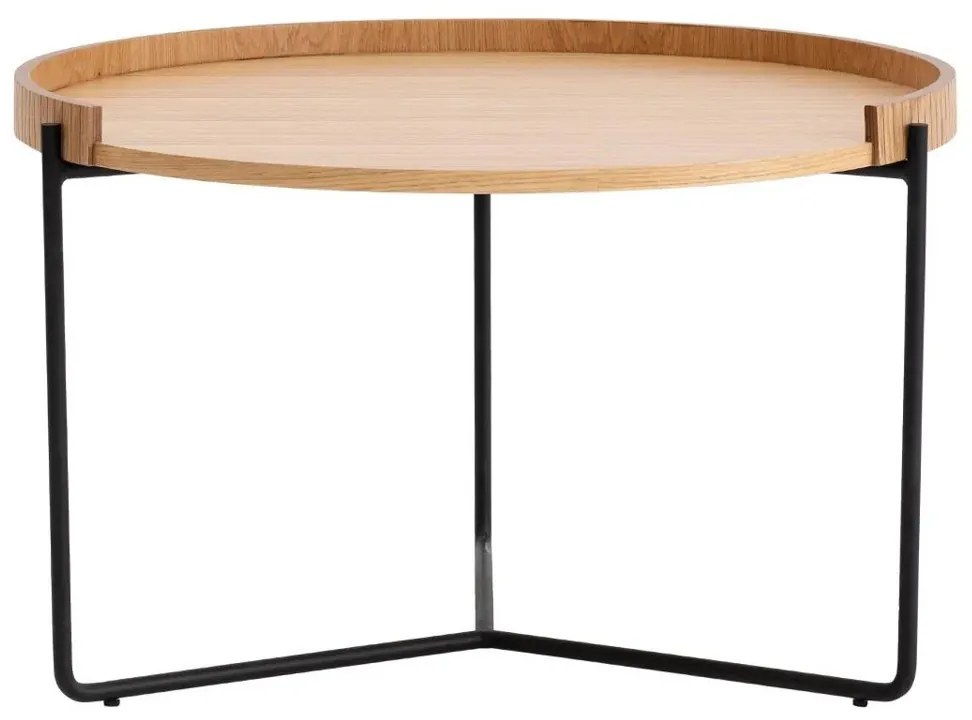 Odkladací stolík Mandy Natural, 2 ks