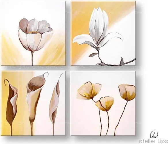 Autorská reprodukcia na plátne KVETY XOBDA011E4